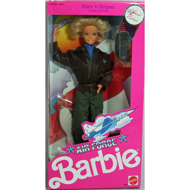 1990 Stars 'n Stripes Air Force Barbie (3360)