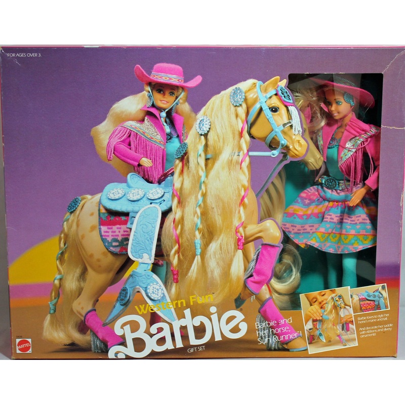 1990 Western Fun Barbie (5408)
