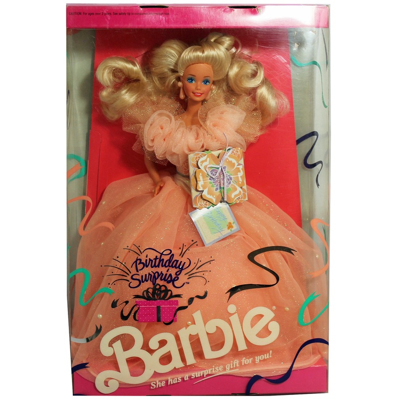 1991 Birthday Surprise Blonde Barbie (3679)