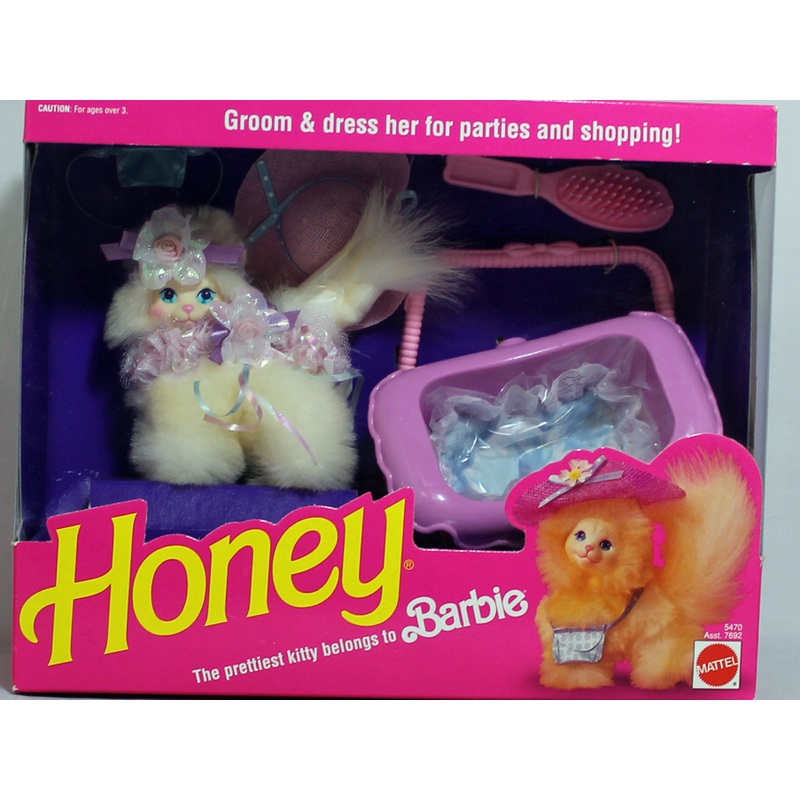1991 Honey the Prettiest Kitty Belongs to Barbie (5470)