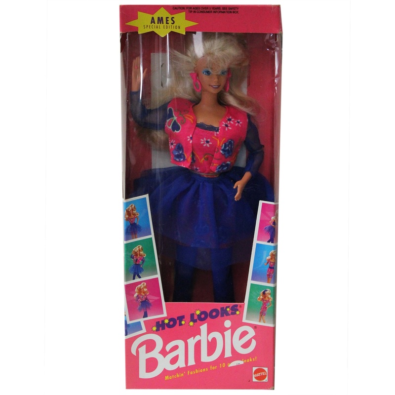 1991 Hot Looks Barbie (5756) - Ames