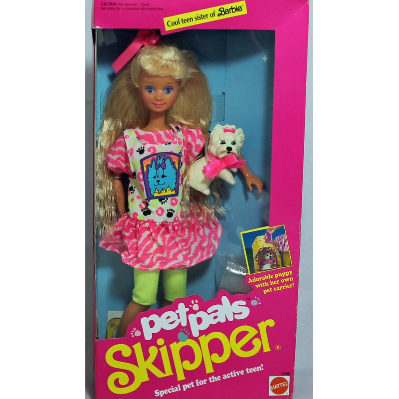1991 Pet Pals Skipper Barbie (2709)