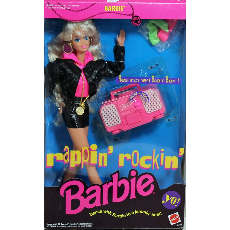 1991 Rappin' Rockin' Barbie (3248)
