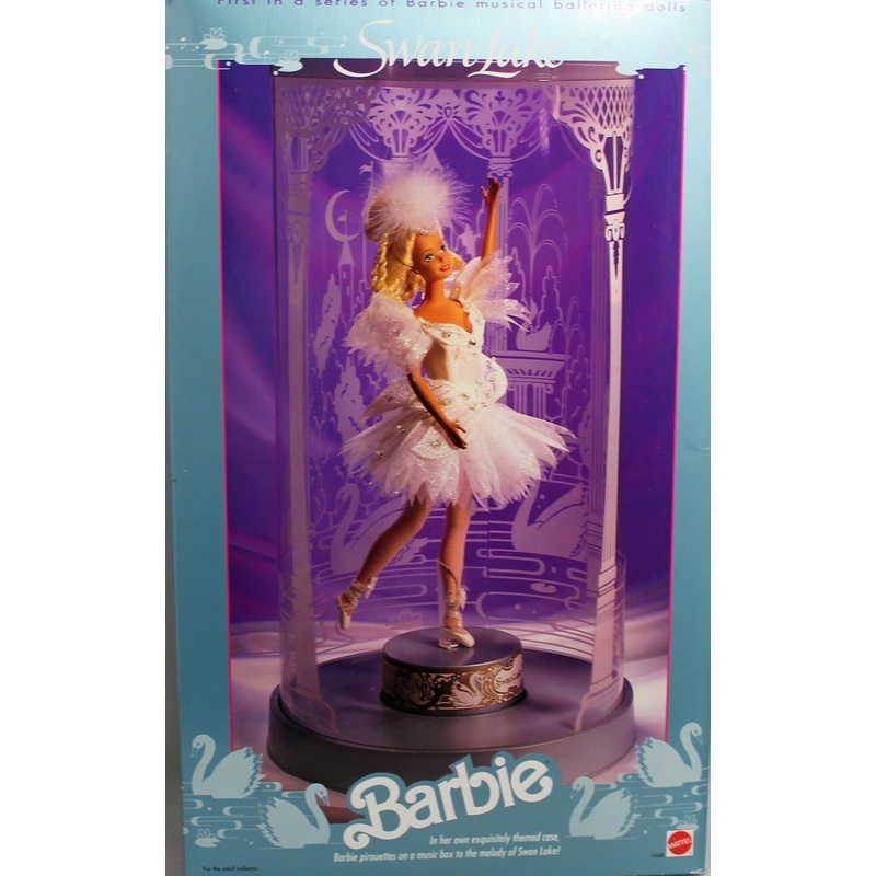 1991 Swan Lake Musical Ballerina Barbie (1648)