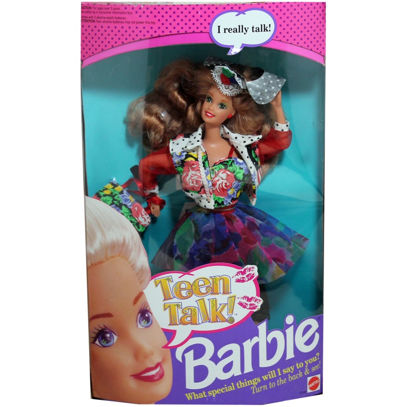 1991 Teen Talk Redhead Barbie (5745rh)