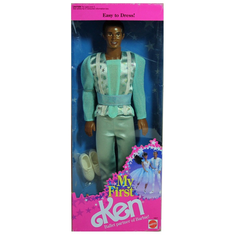 1992 Ballet Partner My First Ken Barbie (1807) - African American