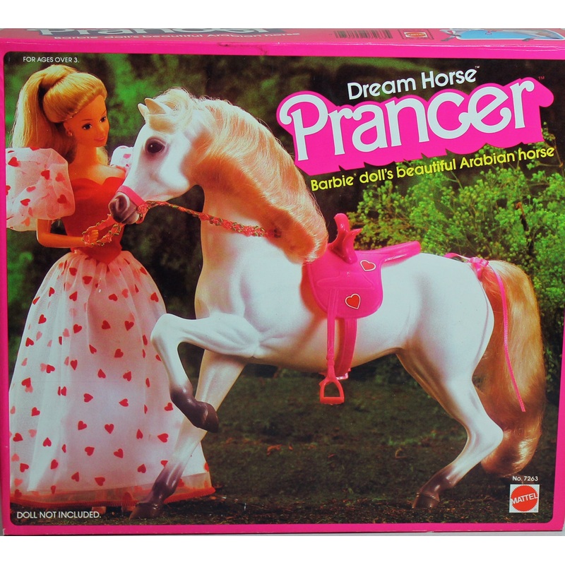 1983 Barbie Dream Horse Prancer Arabian Barbie (7263)