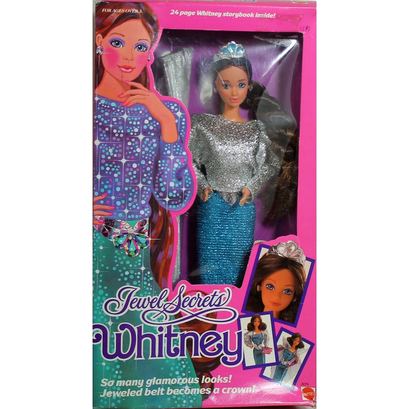 1986 Jewel Secrets Whitney Barbie (3179)