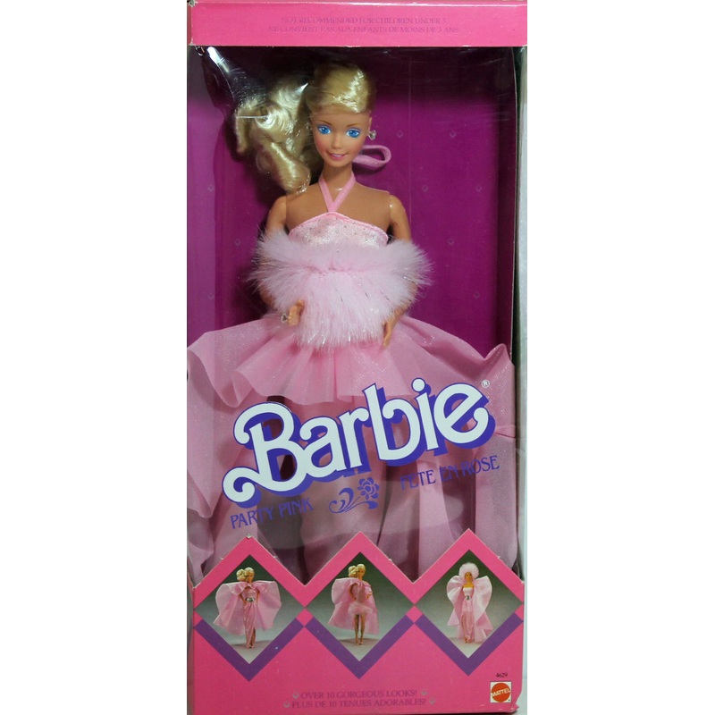 1987 Party Pink Fete En Rose Barbie (4629)