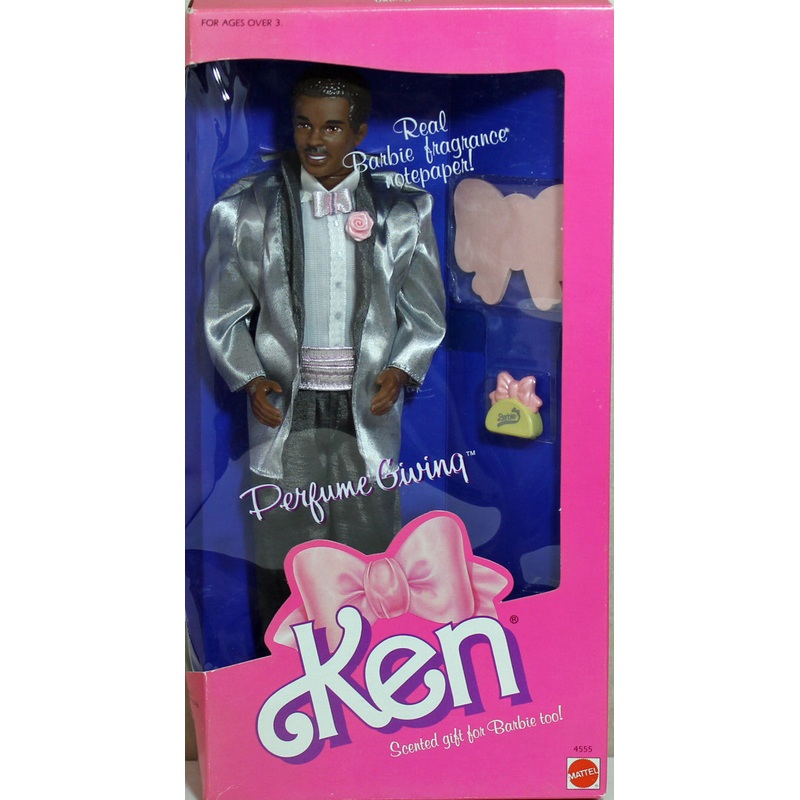 1987 Perfume Giving Ken Barbie (4555) - African American