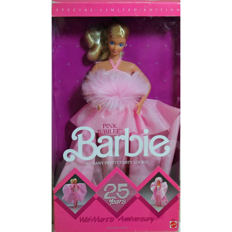 1987 Pink Jublilee Barbie (4589)