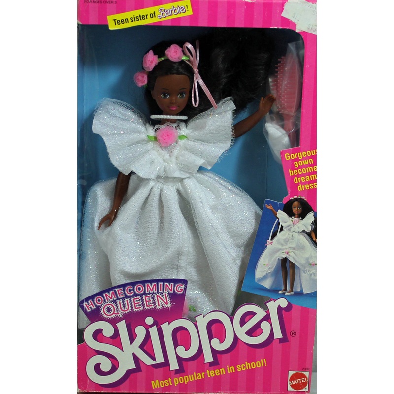 1988 Homecoming Queen Skipper Barbie (2390) - African American