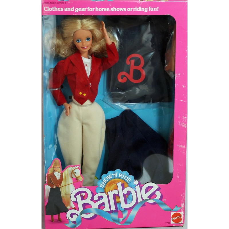 1988 Show 'n Ride Barbie (7799)