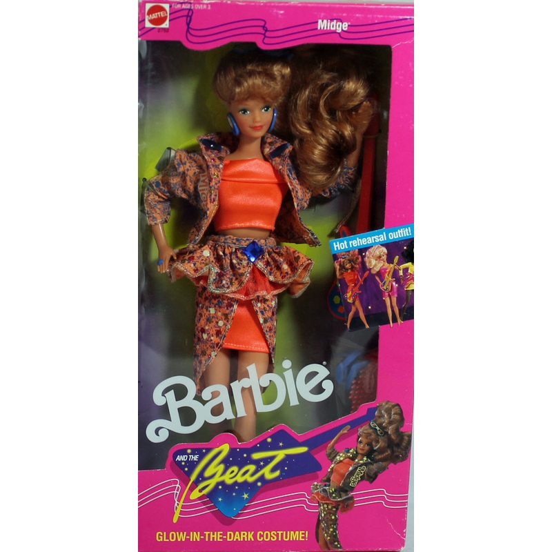 1989 Barbie and the Beat Midge Barbie (2752)