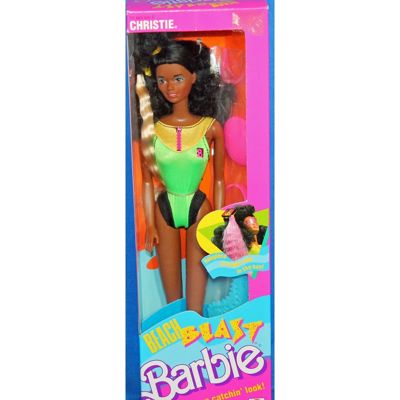 1989 Beach Blast Christie Barbie (3253)