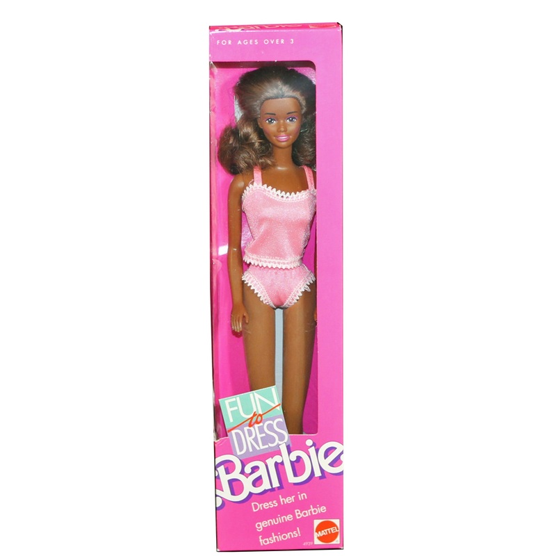 1989 Fun To Dress Barbie (4939) - African American