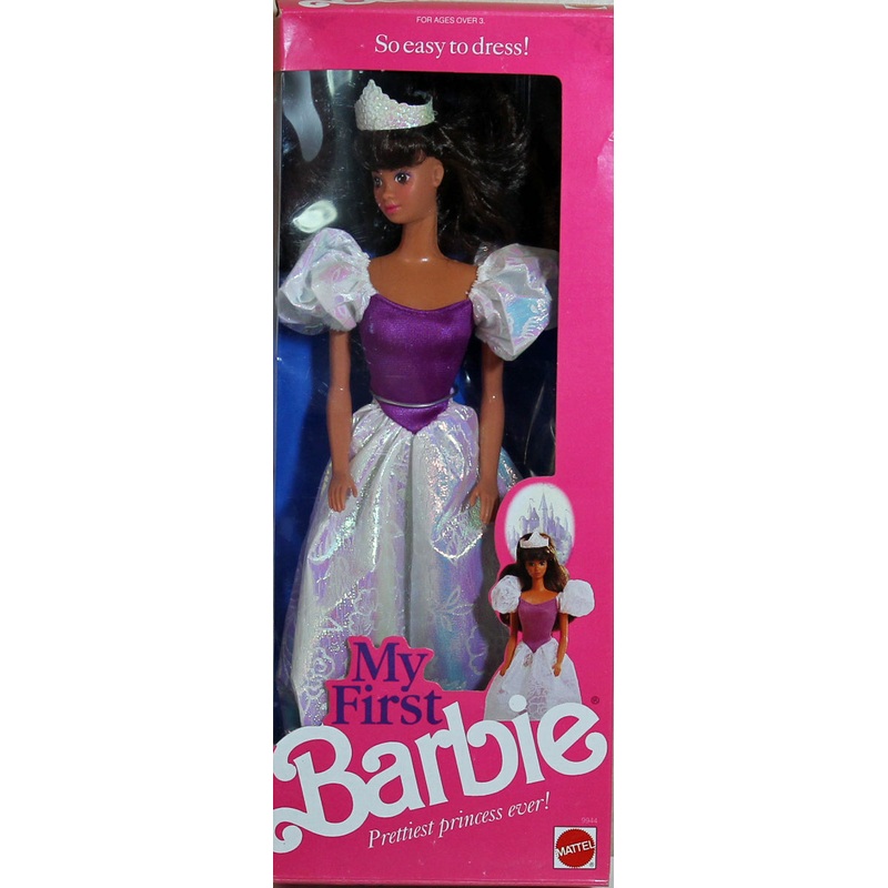 1989 My First Brunette Barbie  (9944)