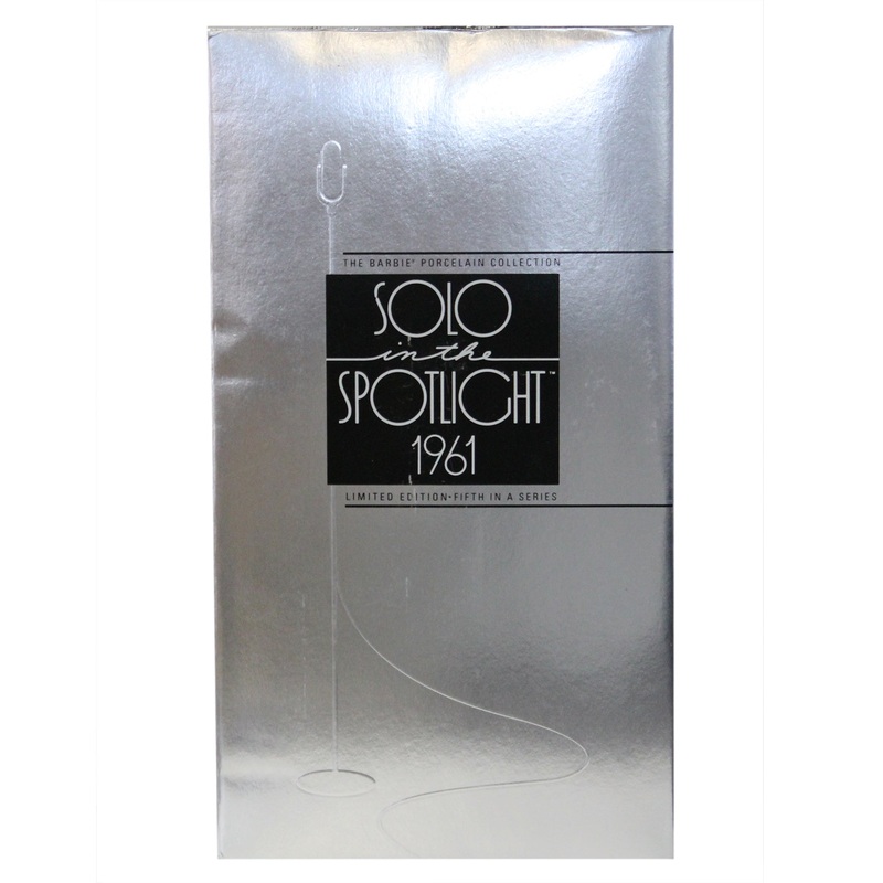 1989 Solo in the Spotlight 1961 Porcelain Barbie (7613)
