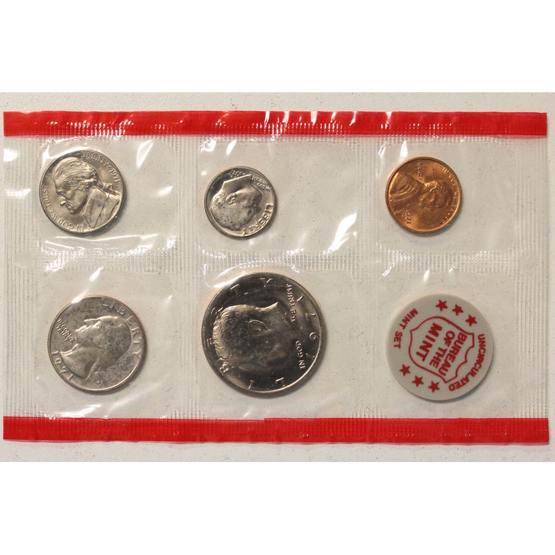1971 PD US Mint set 10 Pack (OGP) 110 coins