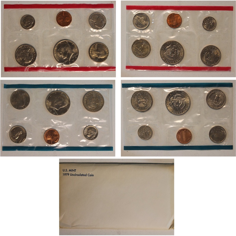 1979 PD US Mint Set (OGP) 12 Coins