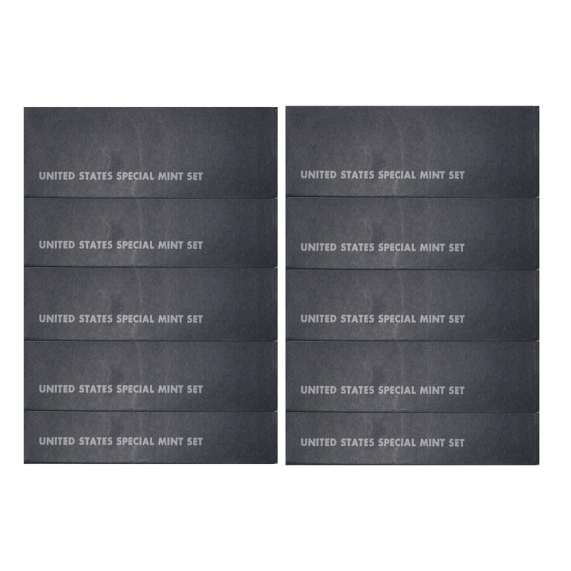 1966 S US Mint set SMS 10 Pack (OGP) 50 coins