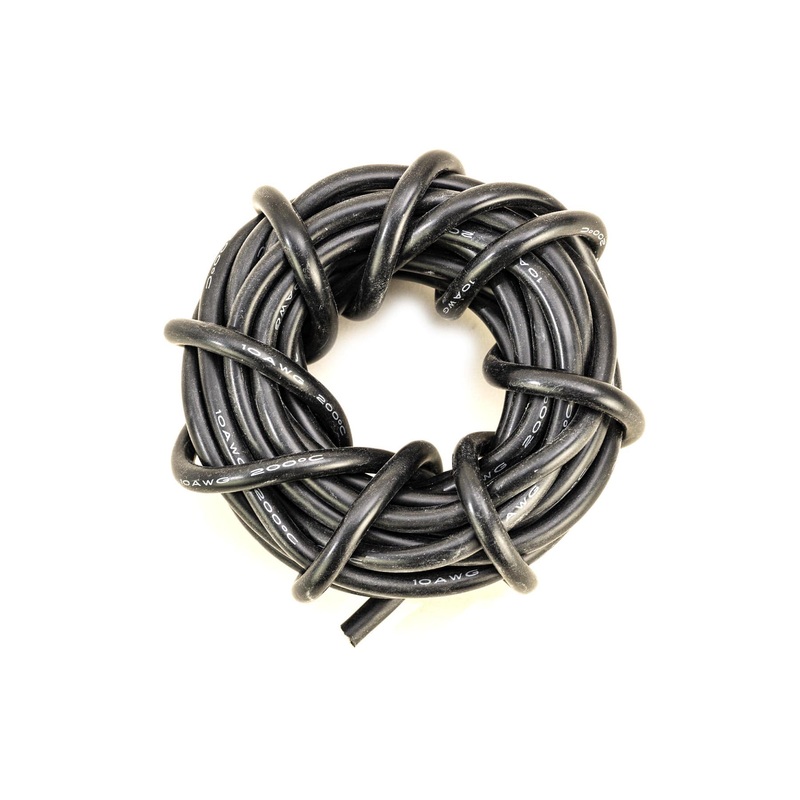 BenchCraft 10 Gauge Silicone Wire - Black (5 Meters)