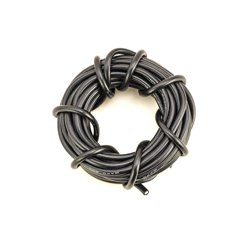 BenchCraft 12 Gauge Silicone Wire - Black (5 Meters)