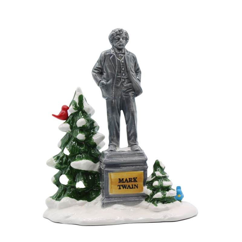 Department 56: 51730 Statue of Mark Twain