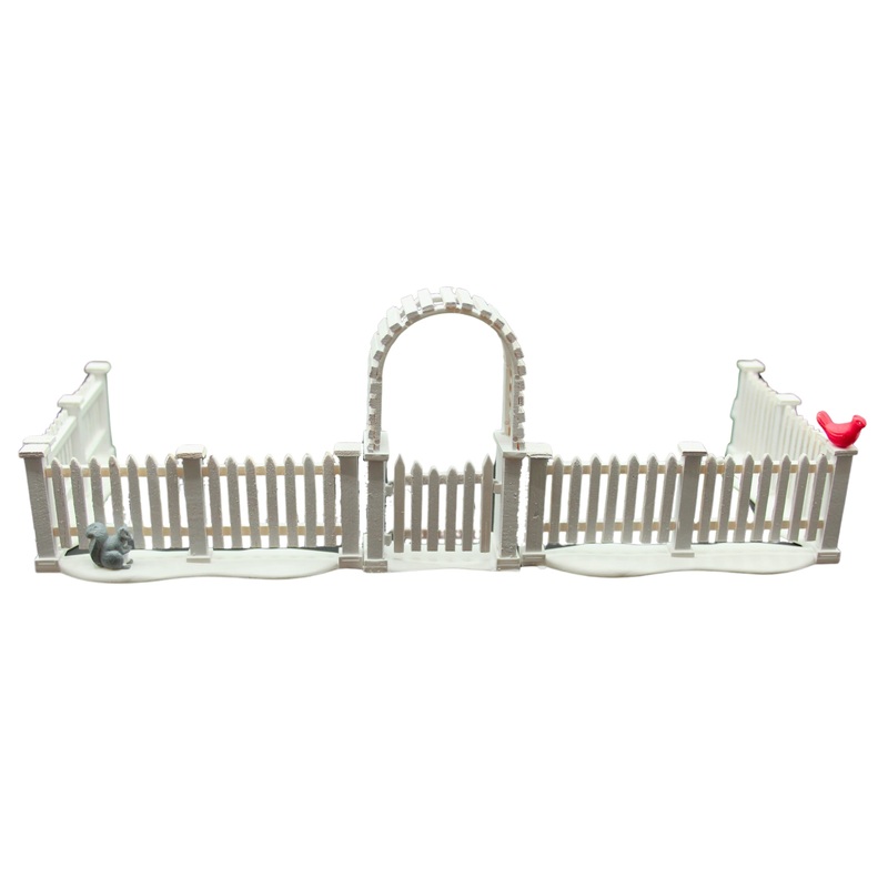 Department 56: 52624 White Picket Fence with Gate