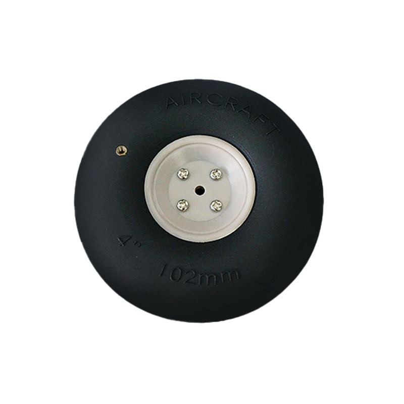 BenchCraft 102mm (4") x 36mm Inflatable Rubber Wheel for 4.1mm Axle