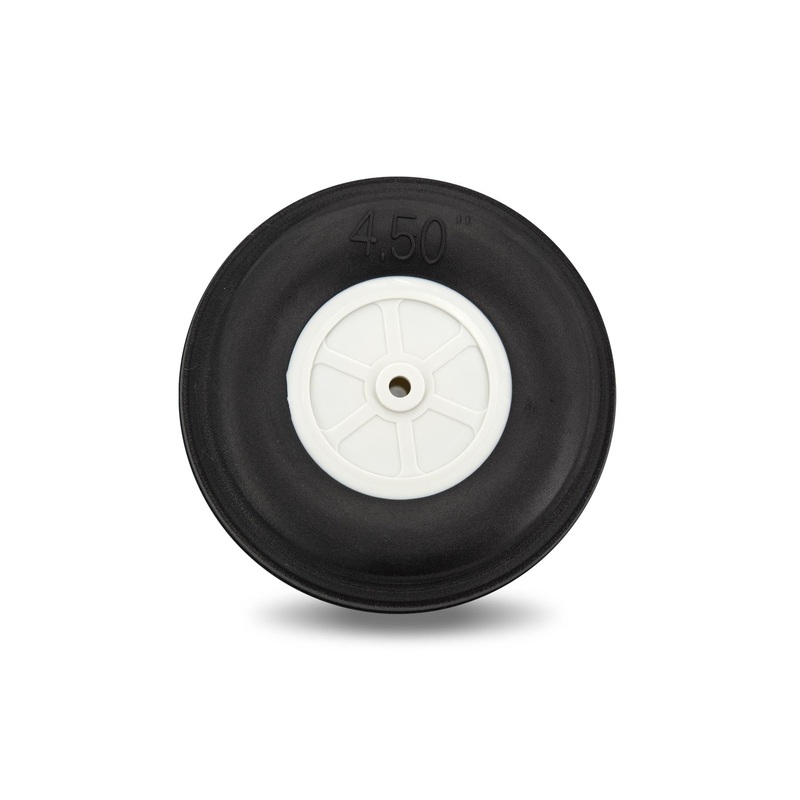 BenchCraft 114mm (4.5") x 35mm Treaded Ultra Lightweight Polyurethane Wheel for 5.1mm Axle