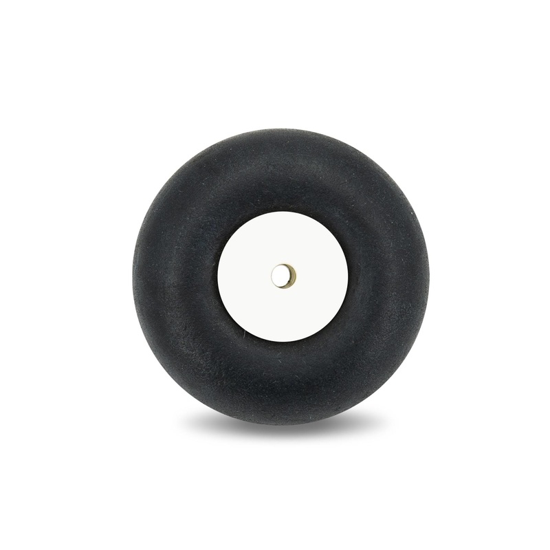 BenchCraft 30mm (1.2") x 13mm Solid Rubber Wheel for 2.3mm Axle