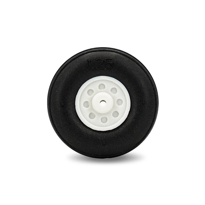 BenchCraft 32mm (1.25") x 10.5mm Treaded Ultra Lightweight Polyurethane Wheel for 1.6mm Axle