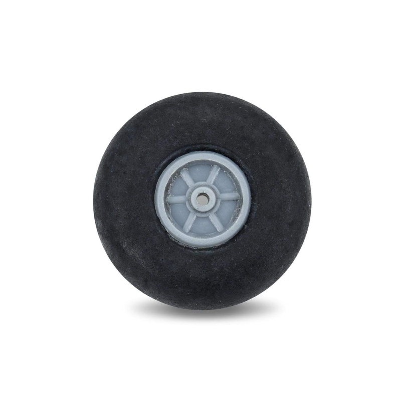 BenchCraft 40mm (1.6") x 15mm Solid Rubber Wheel for 2.3mm Axle