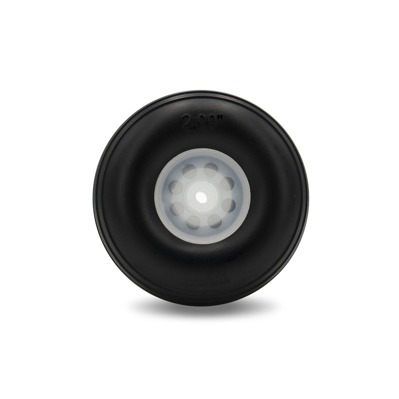 BenchCraft 51mm (2") x 20mm Treaded Polyurethane Wheel for 3mm Axle