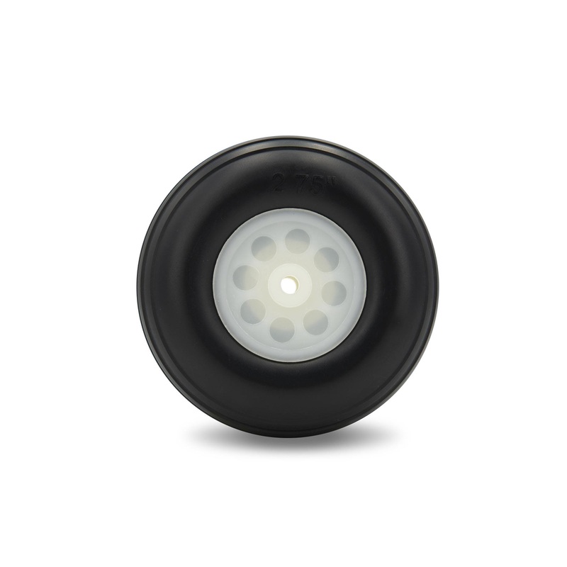 BenchCraft 70mm (2.75") x 25mm Treaded Polyurethane Wheel for 4mm Axle