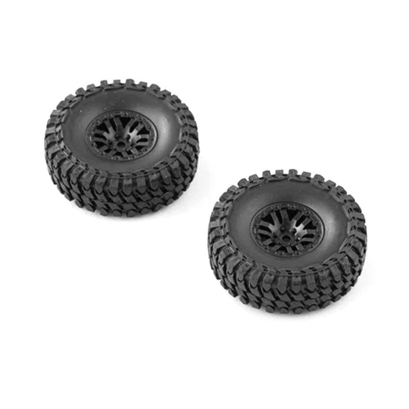 FMS FCX24 Smasher All Terrain Wheels/Tires (2)