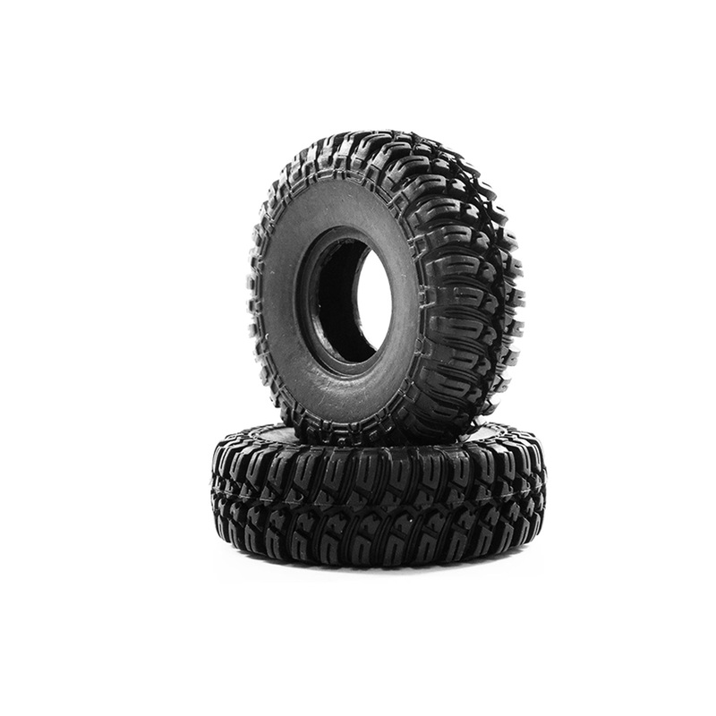 Hobby Plus 1/18 Scale 1.0" T-Finder A/T Tire (4)