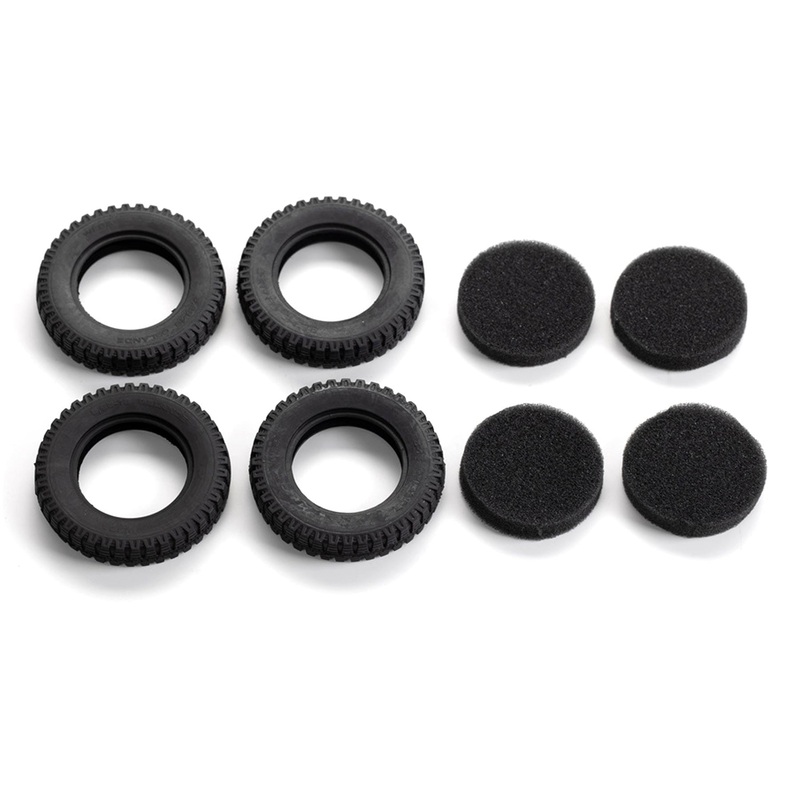 Roc Hobby 1/12 Scale Kubelwagen 4WD Military Truck Tire Set