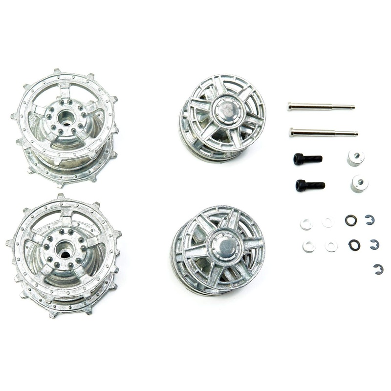 Torro 1/16 Scale German King Tiger Sprocket and Idler Wheel Set