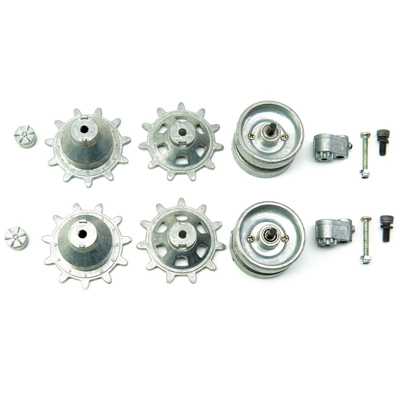 Torro 1/16 Scale German Leopard 2A6 Sprocket and Idler Wheel Set