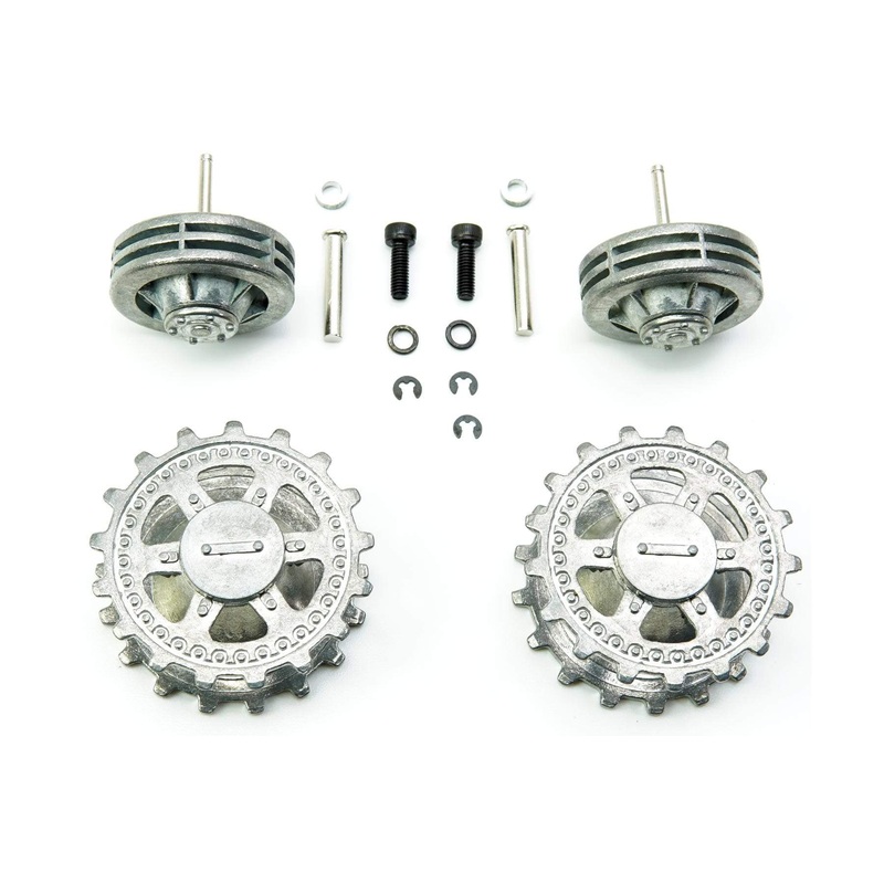 Torro 1/16 Scale German Panther F/G Sprocket and Idler Wheel Set