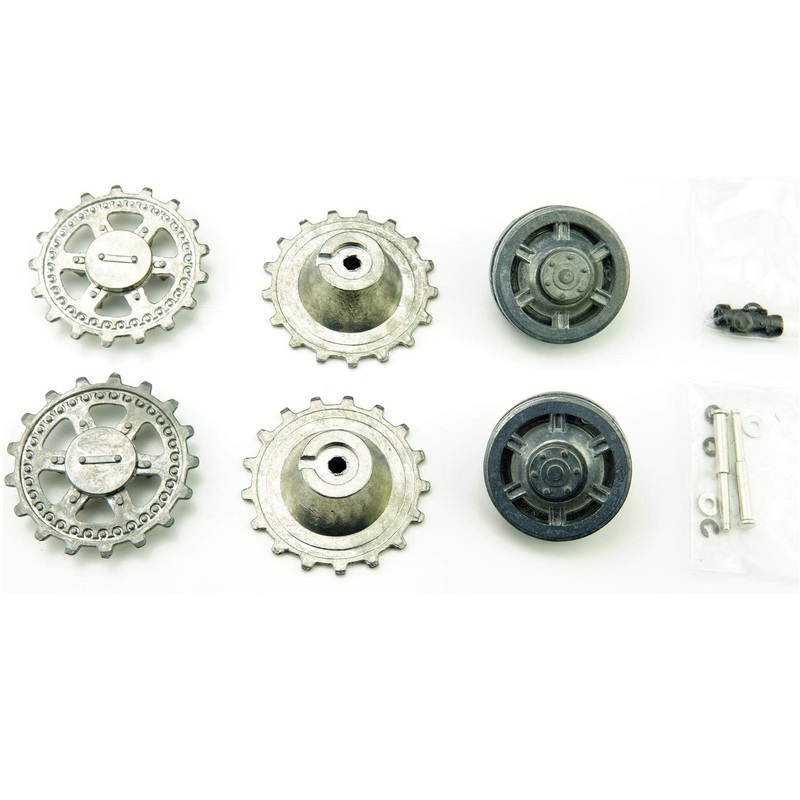 Torro 1/16 Scale German Panther G Sprocket and Idler Wheel Set