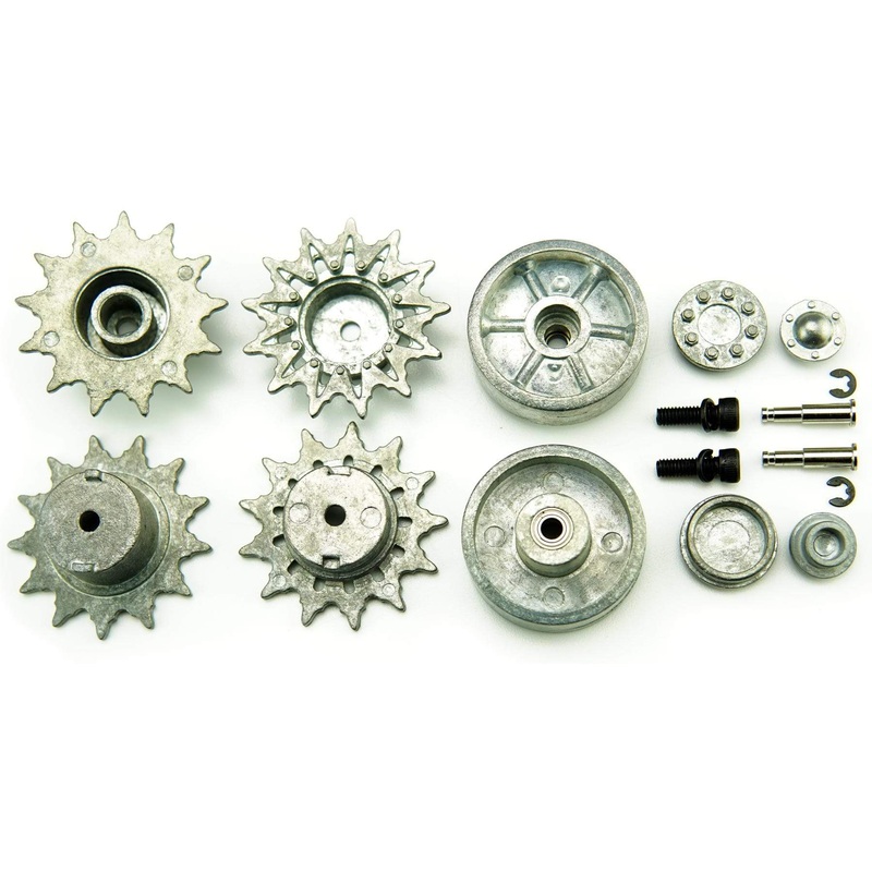 Torro 1/16 Scale USA M4A3 Sherman Sprocket and Idler Wheel Set Type B