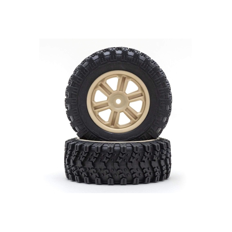 XK 1/12 Scale Military Truck Tan Right Tires