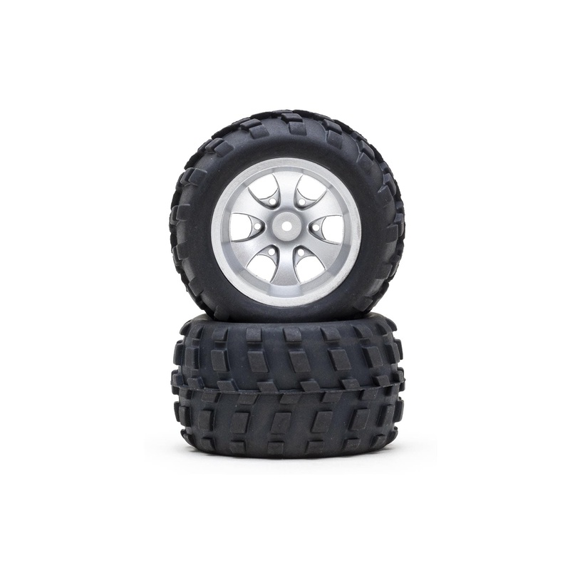 XK 1/18 Scale High Speed 4WD Blue Truck Left Wheel & Hub