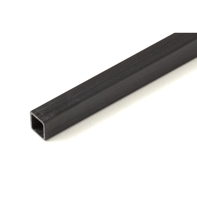 BenchCraft 10mm x 10mm Hollow Carbon Fiber Square Tube (1 Meter)