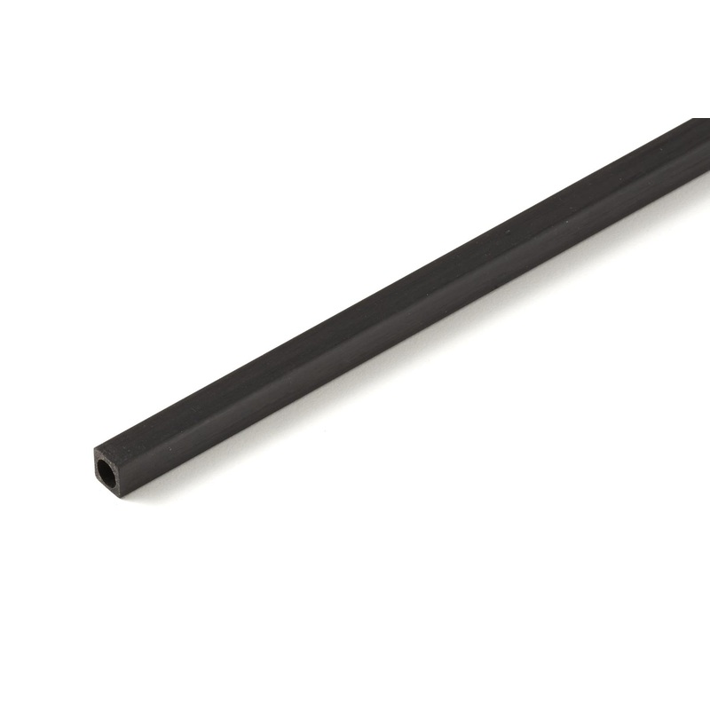 BenchCraft 8mm x 8mm Hollow Carbon Fiber Square Tube (1 Meter)