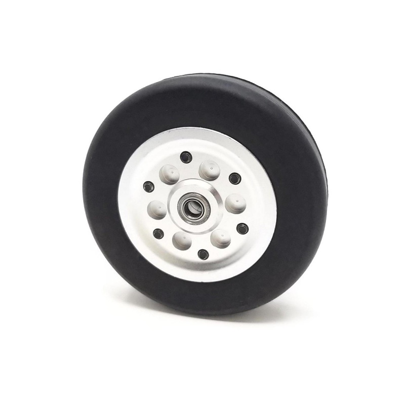JP Hobby 60mm (2.36") x 16mm Rubber Wheel for 4mm Axle
