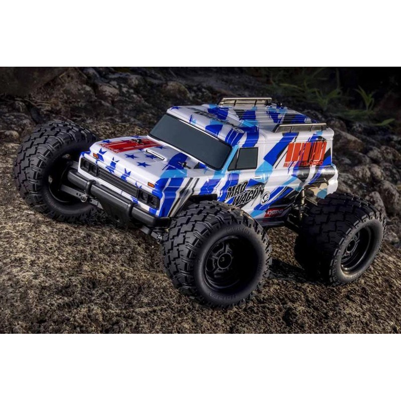 Kyosho Mad Wagon VE Blue KB10W 1/10 Scale 4WD Truck - RTR